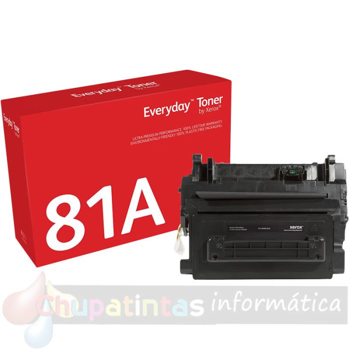 Xerox Everyday HP CF281A Negro Cartucho de Tóner Genérico - Reemplaza 81A