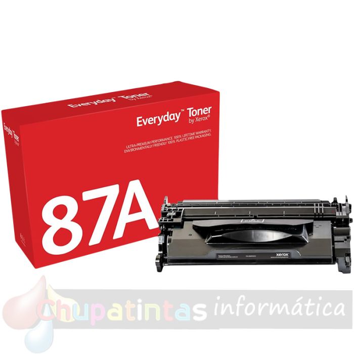 Xerox Everyday HP CF287A Negro Cartucho de Tóner Genérico - Reemplaza 87A