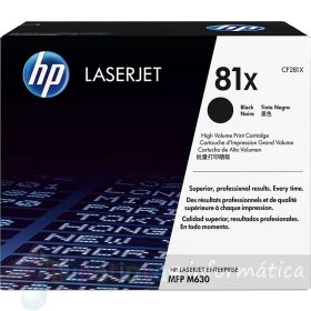 HP CF281X Negro Cartucho de Tóner Original - 81X