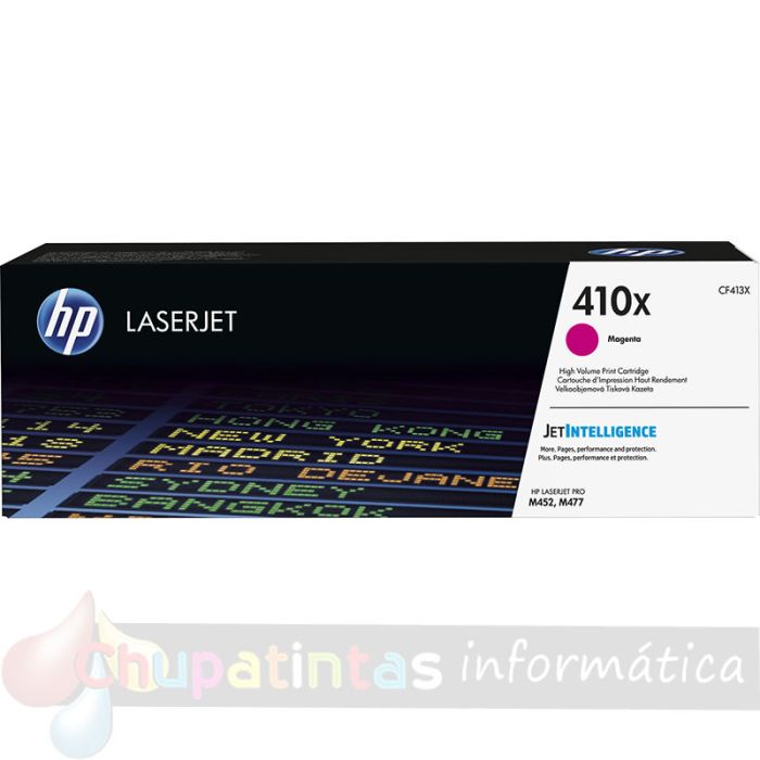 HP CF413X Magenta Cartucho de Tóner Original - 410X