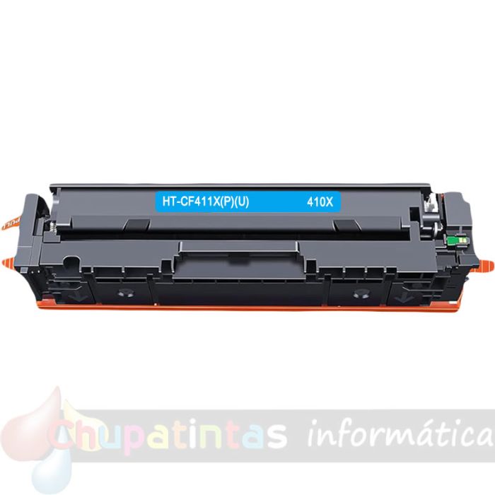 HP CF411X/CF411A Cian Cartucho de Tóner Genérico - Reemplaza 410X/410A-1