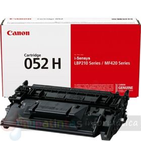 Canon 052H Negro Cartucho de Tóner Original - 2200C002-1
