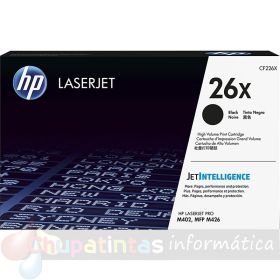 HP CF226X Negro Cartucho de Tóner Original - 26X