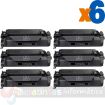 Canon 052 Negro Pack de 6 Cartuchos de Toner Genericos - Reemplaza 2199C002