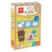 Apli Puzle Origen de las Cosas - 36 Piezas de 7x7mm - Carton Resistente y Brillante - Desarrolla Habilidades y Capacidades - Ideal para Niños de 3 Años en Adelante - Colorido y Educativo
