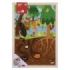 Apli Kids Puzle de Niveles el Bosque - 254x5x376 mm - Diseño Infantil y Colorido - Piezas Resistentes y Seguras - Mejora la Concentracion y la Percepcion Espacial - Bolsa de Algodon Organico Incluida