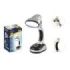 Jupiter Lampara de Sobremesa COB-LED 40lm - Tambien se puede Usar como Linterna - Funciona con 3 Pilas AA - Color Plata/Negro