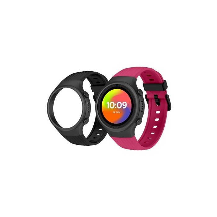 SPC Smartee 4G Junior Reloj Smartwatch Pantalla Redonda 1.2" - 4G - Localizacion GPS - Modo Colegio - Zonas de Seguridad - Resistencia IP68 - Color Rosa