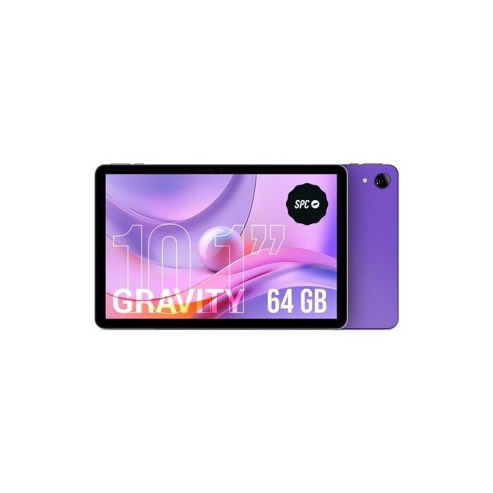 SPC Gravity 6 Tablet Pantalla IPS 10.1" - 4GB - 64GB - Camara 2Mpx - Bateria 5000mAh - Color Violeta