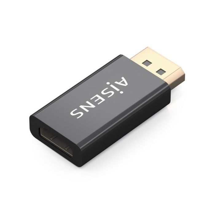 Aisens Conversor DisplayPort a HDMI 4K@60HZ - DP/M-HDMI/H - Color Negro