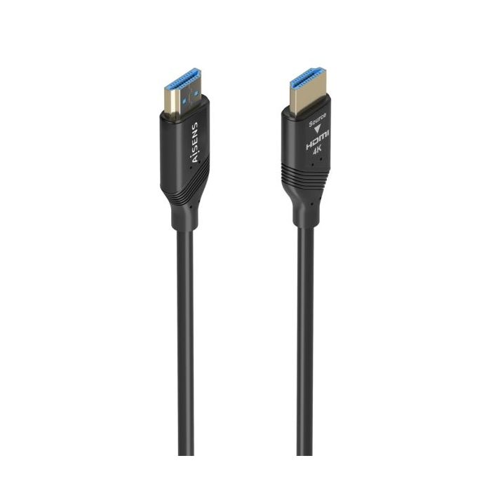 Aisens Cable HDMI V2.0 AOC Premium Alta Velocidad - HEC 4K@60HZ 18GBPS - 15m - Color Negro