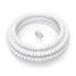 Aisens Organizador de Cable en Espiral 25mm - 2.0m - Color Blanco