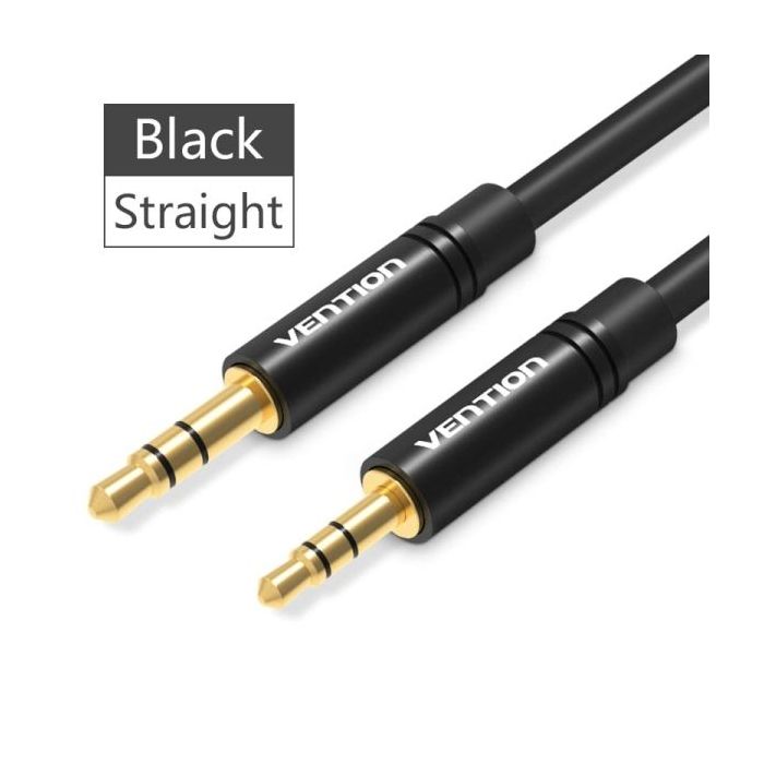 Vention Cable Estereo Jack 3.5 Macho a Jack 2.5 Macho - 2m - Color Negro