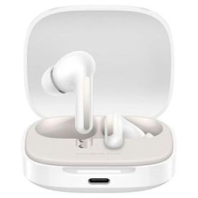 Xiaomi Redmi Buds 6 Auriculares Bluetooth 5.4 - Microfono Integrado - Sonido Envolvente 360 - Cancelacion de Ruido Autonomia hasta 10h - Resistencia al agua IP54 - Control Tactil - Color Blanco