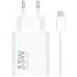 Xiaomi 33W Combo Cargador de Pared para Smartphone USB-A 33W + Cable - Identificacion Inteligente de Dispositivos - Color Blanco