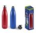 Bismark Botella Termica 500ml - Aislamiento de Vacio de Doble Pared - Tapon Hermetico - Colores Rojo y Azul