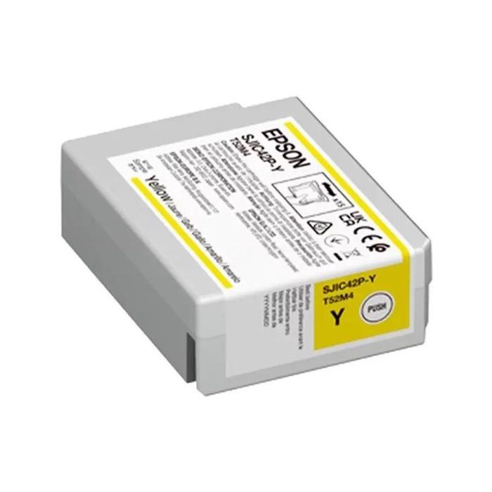 Epson SJIC42P-Y Amarillo Cartucho de Tinta Original - C13T52M440
