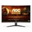 AOC G4 Monitor 31.5" Curvo 1500R LED VA FullHD 240Hz - FreeSync Premium - Respuesta 1ms - Angulo de Vision 178° - HDMI, DisplayPort, Audio - Montaje VESA 100x100