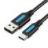 Vention Cable USB-C 2.0 a USB-A 3A 60W - 1m - Color Azul Navy