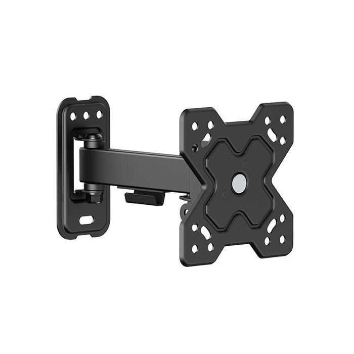 Cromad Soporte de Pared con Brazo Articulado para TV de 13"-32" - Giratorio, Inclinable y Extensible - Peso Max 20Kg - VESA 100x100