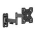 Cromad Soporte de Pared con Brazo Articulado para TV de 13"-32" - Giratorio, Inclinable y Doble Extension - Peso Max 20Kg - VESA 100x100
