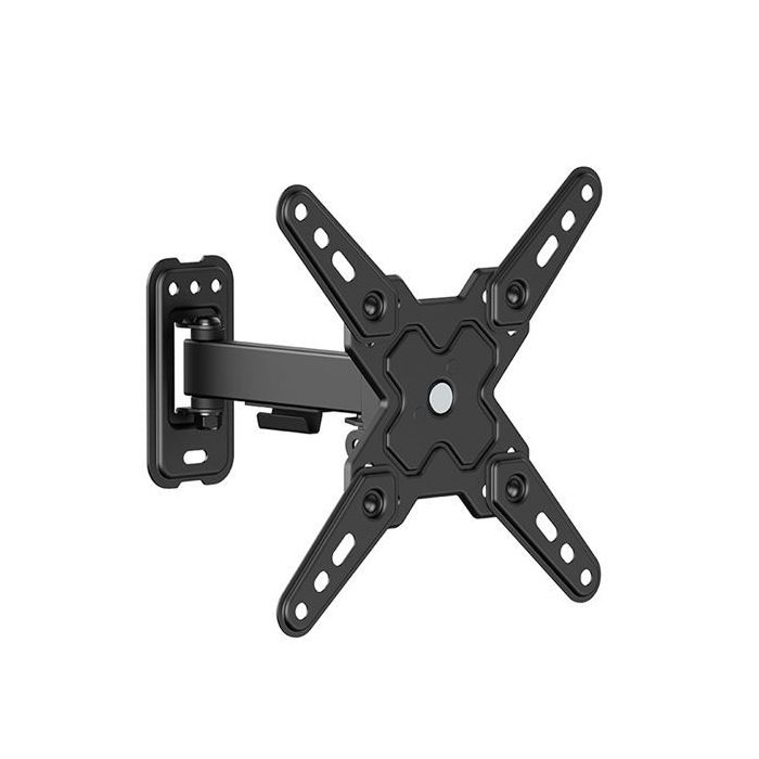Cromad Soporte de Pared con Brazo Articulado para TV de 13"-43" - Giratorio, Inclinable y Extensible - Peso Max 20Kg - VESA 200x200
