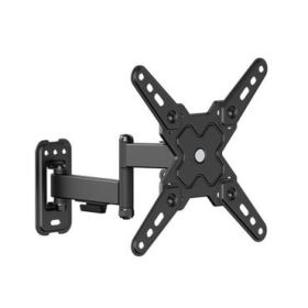 Cromad Soporte de Pared con Brazo Articulado para TV de 13"-43" - Giratorio, Inclinable y Doble Extension - Peso Max 20Kg - VESA 200x200
