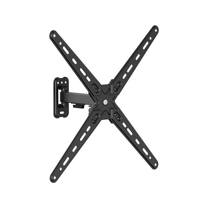 Cromad Soporte de Pared con Brazo Articulado para TV de 13"-55" - Giratorio, Inclinable y Extensible - Peso Max 25Kg - VESA 400x400