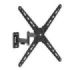 Cromad Soporte de Pared con Brazo Articulado para TV de 13"-55" - Giratorio, Inclinable y Doble Extension - Peso Max 25Kg - VESA 400x400