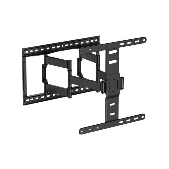 Cromad Soporte de Pared con Doble Brazo Articulado para TV de 37"-75" - Giratorio, Inclinable y Extensible - Peso Max 60Kg - VESA 400x400mm