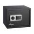 Cromad Caja Fuerte Electronica - Alto Nivel de Seguridad - De 3 a 8 Digitos - Bisagras Ocultas - Incluye Llave de Emergencia - 300x380x300mm