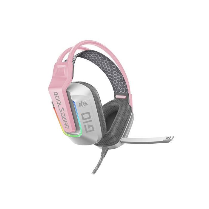 Coolsound Auricular Gaming G10 - Compatible con XBOX, PS5, PS4, Switch y PC - Color Rosa