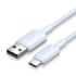 Vention Cable USB-C a USB-A 3A 60W - 1m - Trenzado - Color Azul