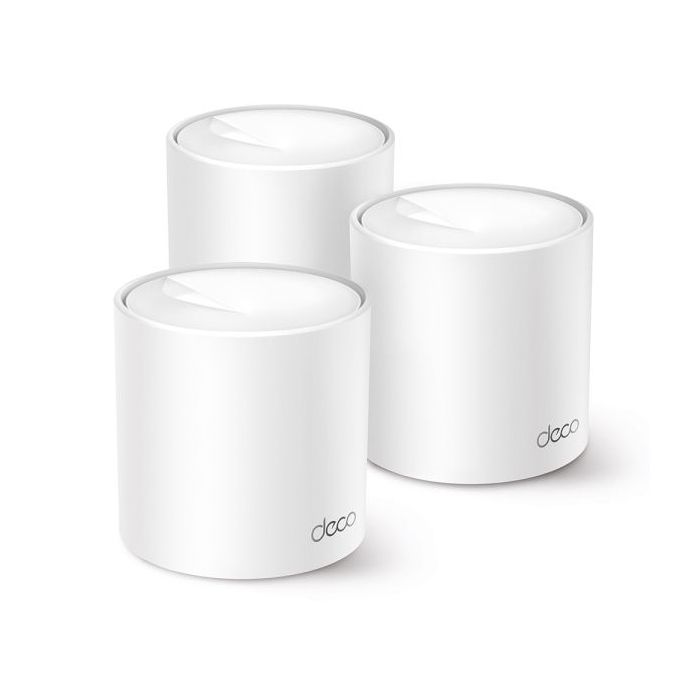 TP-Link Deco X10 Sistema WiFi Mesh AI de 3 Unidades WiFi 6 AX1500 Dual Band - Velocidad hasta 1500Mbps - 2 Puertos RJ-45