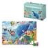 Dohe Puzzle Infantil de 36 Piezas - Tematica Animales del Oceano - Fabricado en Doble Capa de Carton - Capa Intermedia de Contrachapado - Estimula la Imaginacion