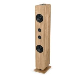 Thomson DS702 Torre de Sonido Luminosa Bluetooth- Potencia Musical 120W -  Color Madera