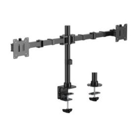 Aisens Soporte de Mesa Eco Giratorio e Inclinable para Monitor/TV 20Kg (3 Pivotes - 2 Brazos) de 17-35" - Color Negro