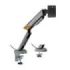 Aisens Soporte de Mesa RGB Gaming Contrapeso Giratorio e Inclinable Para Monitor-TV 16kg -3 Pivotes - 1 Brazo - 17"-49" - Color Negro