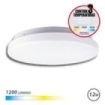 Elbat Aplique LED Techo Redondo 12W - 1200Lm - Selector 3 Temperaturas - Color Blanco