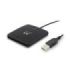 Ewent Lector de DNIe USB - Tarjetas Inteligentes - Color Negro