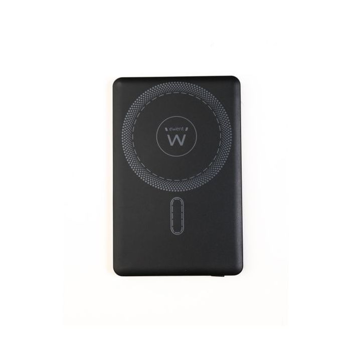 Ewent EW1160 Powerbank Magsafe 5000mAH 20W PD y QC - USB-C - Color Negro
