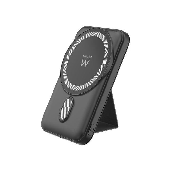 Ewent EW1162 Powerbank Magsafe 10000mAH 22.5W PD y QC - USB-C, USB-A - Color Negro