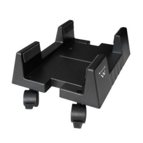 Ewent EW1290 Soporte con Ruedas Regulable para Ordenador - Entre 15.5 y 25.5 cm - Max 8 Kg - Color Negro