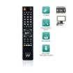 Ewent Control Remoto 4 en 1 Universal - Programable con Cable Micro USB y PC - Color Negro