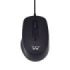 Ewent Raton con Cable - Raton de Oficina - 1000dpi - Longitud del Cable 1.35m - Color Negro
