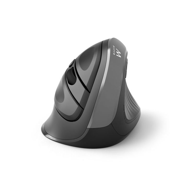 Ewent Raton Inalambrico 2.4hz - Receptor USB-A - DPI Seleccionable 800-1200-2400dpi - 1 Bateria AA (Incluida) - Color Negro/Gris
