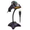 Ewent EW3400 Lector Codigo de Barras 1D Laser - Conector USB -150 Lecturas por segundo - Base Manos libres - Color Negro