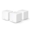 Mercusys H60X Sistema Wi-Fi 6 Mesh AX1500 Doble Banda - 3 Unidades Halo - Cobertura hasta 550 m² - Color Blanco