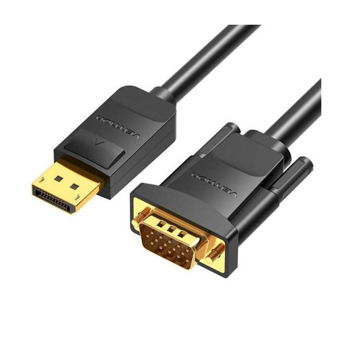 Vention Cable DisplayPort Macho a VGA Macho - 3m - Color Negro