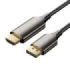 Vention Cable DisplayPort Macho 1.4 8K a HDMI 2.1 8K - 1.8m - Trenzado - Color Negro